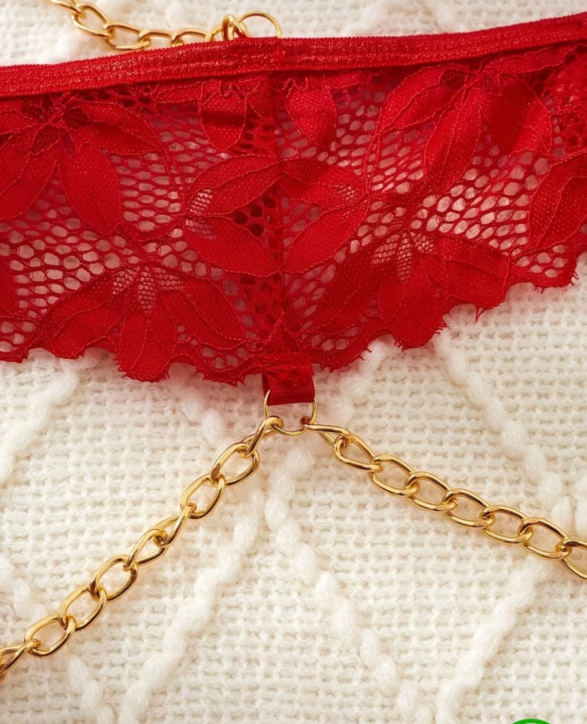 Ensemble 5 pièces Rouge Vitalia
